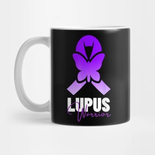 Ribbon of the lupus warrior Mug